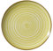METRO Professional Piatto piano Madleen, ceramica gres, Ø 26 cm, rotondo, verde, 6 pezzi
