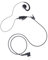 Whltzf Microphone Earphone Radio Headsets Soft Earpad 180º Rotation pour CLS1410 CP200 CLS1110 Largement pour Les Industries Microphone Rotate Elecphone