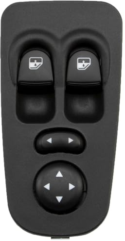 SYBLW Interruttore alzacristallo Elettrico Compatibile con Lancia per Ypsilon 2003 2004 2005 2006 2007 2008 2009 2010 2011 Auto Finestra di Potere Interruttore di Controllo 735360604(735360605)