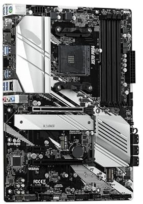 X570 PRO4 Motherboard Support 5600G 5700X3D 5800X3D CPU DDR4 4666MHz M.2 HDMI X570 ATX Gaming AM4 Board For ASRock, for computers