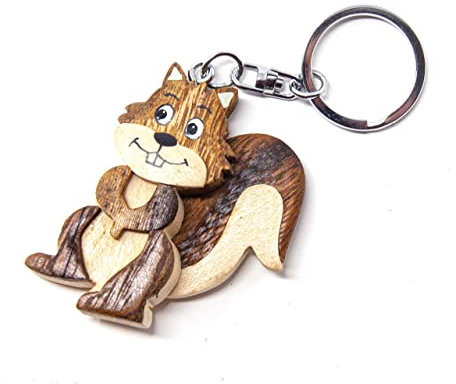 Schlüsselanhänger - Eichhörnchen