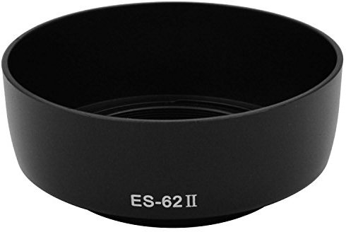 MENGS® ES-62 II pétale parasoleil pour Canon EF 50mm f / 1.8 II qui peut être renversé et en forme UV ou pare-soleil sur elle