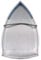 CKPSMS Marca-1PZ Scarpa da stiro compatibile con ferro stiro SilverStar Marca ES-300 ES-94A IMPORTANTE:le dimensioni della piastra inferiore del ferro devono essere 209mm(lunghezza)*120mm(larghezza)