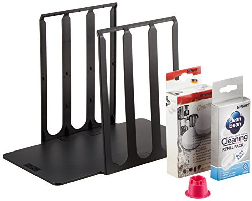TR Casquette de Le Set Support de capsule pour Nespresso Lattissima avec de nettoyage et de détartrage comprimés