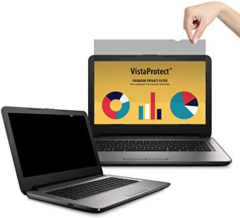 VistaProtect – Premium Blickschutzfilter & Anti-Blaulichtfilter, Privacy Filter Anti Blue Light Blickschutzfolie für Laptops & Notebooks (11.6″ Zoll)