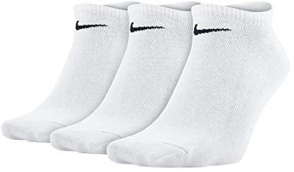Nike Everyday, Calcetines para Hombre, pack de 3, Multicolor (blanco/negro), X-Large