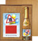 Geldgeschenk Buch Alles Gute zum 18. Geburtstag im Geschenke Set mit Piccolo Sekt 22 Karat Blattgold Goldflocken Gold 0,2 l, 10% vol. mit Hochglanzetikett für Frauen Happy Birthday Geld Umschlag