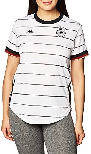 adidas Damen T-Shirt DFB H JSY W, Blanco, M, EH6102
