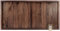 MAGIGO 40 x 20 Inches Extra Large Extra Long Rectangle Black Walnut Wood Ottoman Tray, Serve Tea, Coffee Classic Wooden Decorative Walnut Serving Tray