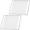 SPARES2GO Wire Shelf Rack compatible with Howdens Lamona HJA3700 Oven Cooker Grill (463mm x 360mm, 2 x Shelves)
