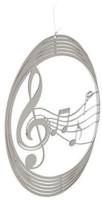 mugesh Windspiel Notenschlüssel Violinschlüssel - Schönes Geschenk für Musiker