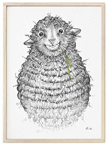 Ligarti Kunstdruck | hochwertiges Poster | Künstlerin Hanna Ligeti | (Wollfried, A2)