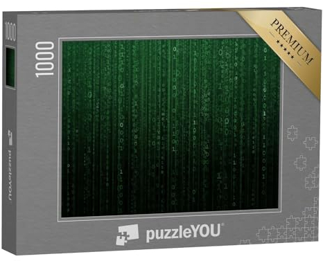 puzzleYOU: Puzzle 1000 Teile „Binärer Code in der virtuellen Realität“ – aus der Puzzle-Kollektion Fantasy