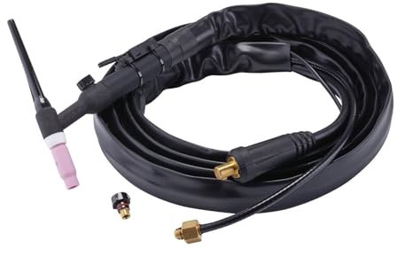 Draper 70087 DINSE Type 35-50 Air Cooled TIG Welding Torch, 4m