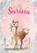 Sarina: Notizbuch A5 | Personalisierter vorname Sarina | Geburtstagsgeschenk für Frau, Mutter, Schwester, Tochter | Niedliche kleine Hirsche | 120 Seiten liniert, Kleinformat A5 (14,8 x 21 cm)