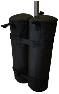 Sandsack für Zelt (6, Schwarz)