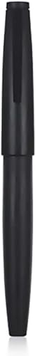 erofa Jinhao 80 schwarze Faser-Füllfederhalter, Iridium, extra feine Feder mit Konverter und kleiner Stifttasche, Set (schwarzer Clip), GWHGVETBGW12
