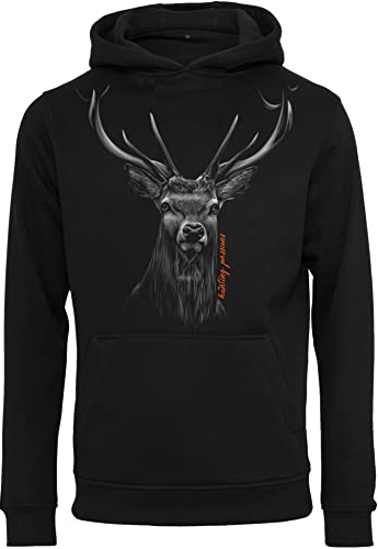 Baddery Jäger Pullover Herren - Hunting Passion - Jagd Geschenk Männer - Kleidung Zubehör (XL)
