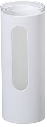 # Bicchiere in plastica per uso domestico Porta bicchieri di carta usa e getta Portabicchieri portatile (bianco, taglia unica)