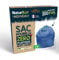 NATUR&CO Sac Poubelle Réutilisable 15L Multi Usages Zéro Plastique Ultra Résistant, Anti odeurs, Anti bactérien, A Liens Coulissants, Lavable