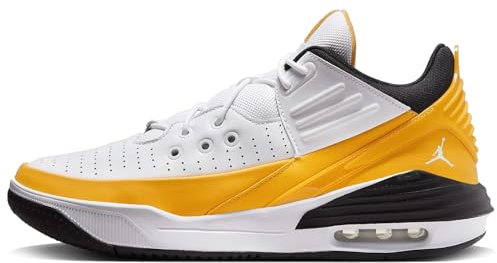 Nike Herren Jordan Max Aura 5 Basketballschuh, Yellow Ochre/Black/White, 45.5 EU