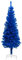 SHZZHS Albero di Natale Artificiale Albero di Natale Pop-up Pino con Supporto e Rami Spessi Albero di Natale Sottile per Decorazioni Natalizie per Interni ed Esterni Blu 180 cm PVC alla Moda