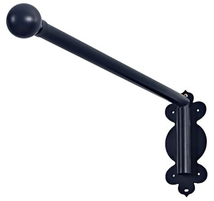 Swing Arm Curtain Poles For Flexible Movement, Heavy Duty Window & Door Curtain Display Stand, Adjustable & Easy Installation For Bedroom, Bathroom, Renter Friendly(90cm)