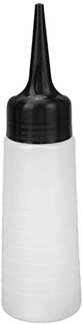 Hair Oil Applicator, Angled Tip Empty Leakproof Hair Coloring Styling Oil Bottle with Clear Scale Applicator Bottle For Hair, Hair Dye Bottle Applicator For Hair Salon Accessories