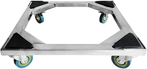 XAoSCd Base De Support De Machine À Laver, Meuble Multifonctionnel, Base À roulettes, Base Mobile pour Réfrigérateur, Sèche-Linge, Lave-Linge, 42-60 Cm, Peut Choisir Un Support,