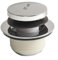 Kit de vidange de baignoire avec plaque de trop-plein, système de drainage pratique pour la salle de bain à la maison (argent)