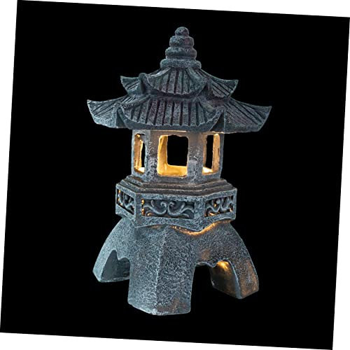 VICASKY Ausenbeleutung Garten Dekorative Solarleuchten Gartenschmuck chinesisches solarleuchten für außen solar gartenbeleuchtung Ornament Sonnenlicht Solarleuchte den Garten Solar Zen