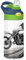 JUMBEAR Bouteille d'eau isotherme en acier inoxydable avec couvercle à paille pour enfants - Motif moto - Gris - 350 ml