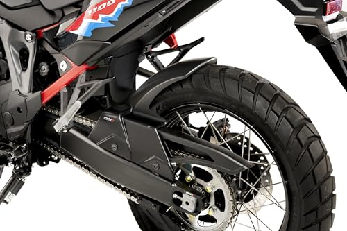 Puig 22260J Rear Fender; made of high-resistance ABS; sporty and aerodynamic design; ideal for protection against impacts and splashes, Matte Black