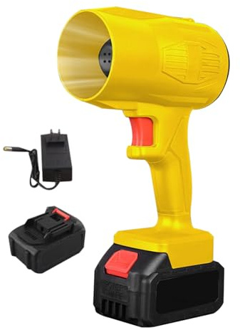 Laubbläser zum Trocknen von Autos und Fahrzeugen, kabelloser Laubbläser für Hof, tragbarer elektrischer Handstaubsauger, Trockner für Autowäsche, Garten, Blätter, Haus, Zimmer