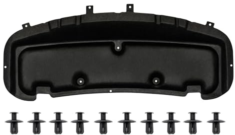 GEPCO Dämmmatte Motorhaube Motorhaubendämmung Motorraumdämmung mit Clips kompatibel mit OPEL ZAFIRA B 2008-2015 13151289