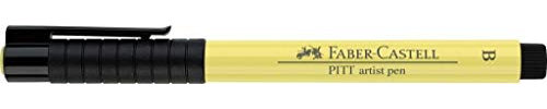 Faber-Castell 10104002 Pitt Artist Feutre Pinceau Stylo B Jaune Clair Glacis