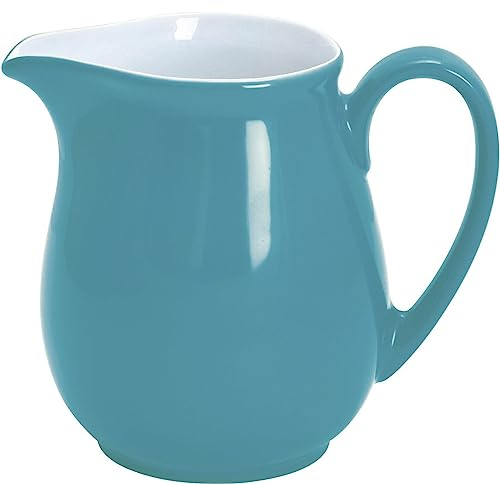 KAHLA 571003A72216C Pronto Colore Milchkännchen 0,25 l ocean green|türkiser Sahnegießer aus Porzellan