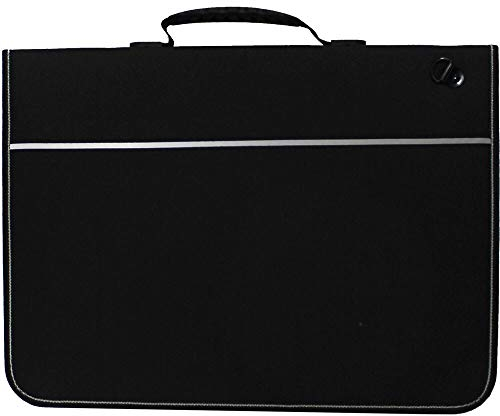 Artcare 15473010 64 x 5 x 49 cm A2 Quarz Portfolio aus synthetischem Material, Schwarz