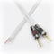 QED Silver Anniversary XT Speaker Cable -3m Metal Airlocs Both Ends.