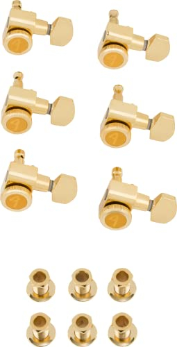 Fender® »LOCKING TUNING MACHINES - STRATOCASTER®/TELECASTER®« Locking Mechaniken für E-Gitarre - Farbe: Gold