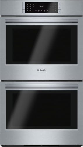 800 Series 30 in Built-in Electric Convection Double Wall Oven in Stainless Steel w/True Convection Cooking, Self-Clean