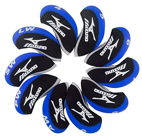 JamisDIRECT Golf-Club Head-Covers, Neoprene, Blue & Black for Mizuno MP69, JPX-85 EX Clubs