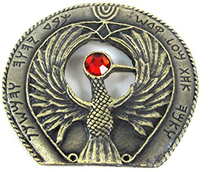 thecostumebase The Indiana Jones Staff of Ra Headpiece Medallion Antique Gold