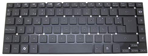 Tastiera per PC portatile Acer Aspire One 10 S1001 3830G 3830TG 4755 4830G 4830TG V3-472G V3-472P V3-472PG Timeline 3830TG Spagna SP nero senza cornice