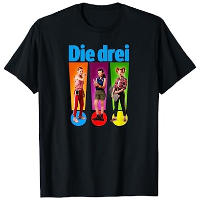 Die drei !!! - T-Shirt - Kinofilm 2019