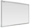 ALLboards Magnetisches Whiteboard, Ceramic Emaillierte Oberfläche 150x100cm Magnettafel mit Alurahmen Premium EXPO, Trocken Abwischbar, Projektionswand