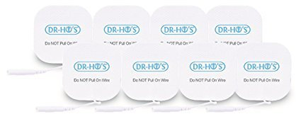 DR-HO's Schmerztherapie-System Zubehör – 4 Paar kleine Elektroden-Gel-Pads
