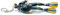 Miniblings Porte-clés de plongée Skuba Scuba Diving noir vert bouteille 13 cm – Bijou fantaisie fait à la main I Pendentif porte-clés – Plongée plongeur, multicolore, 130mm