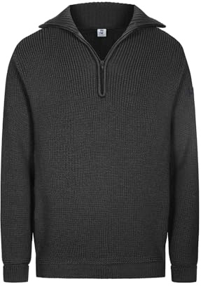 HANSEHELD Herren Troyer Merino Wolle GOTS