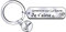 MNBVBV Porte-clés Voiture Personnalisé Gravé Couple Amoureux Amitié Keychain Trousseau Acier Inoxydable Cadeau Femme Homme Saint-Valentin Anniversaire Noël